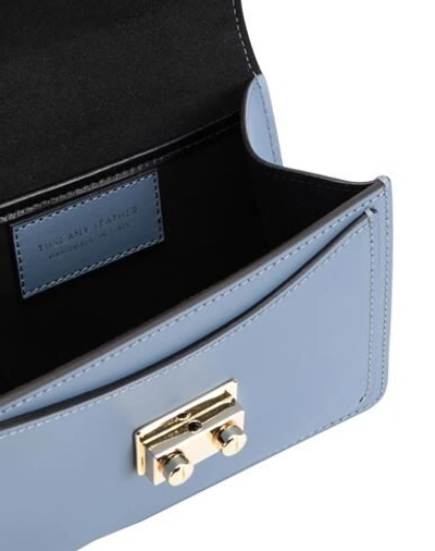 Shop Tuscany Leather Tl Bag Woman Handbag Pastel Blue Size - Soft Leather