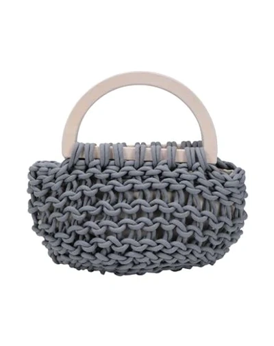 Shop Alienina Handbags In Grey