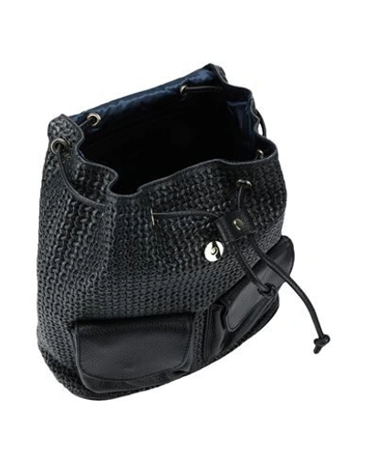 Tuscany Leather Backpacks In Black