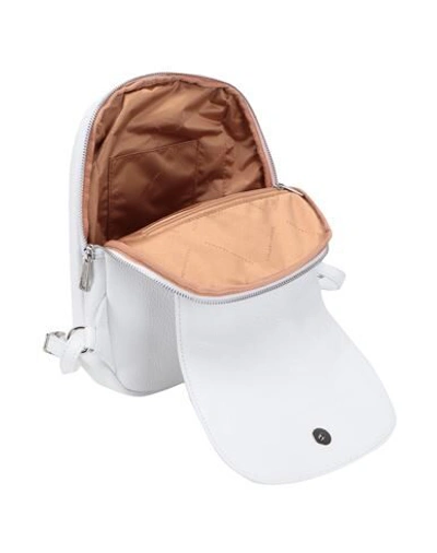 Tuscany Leather Backpacks In White
