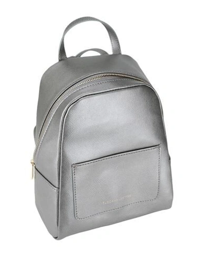 Shop Tuscany Leather Backpacks In Silver