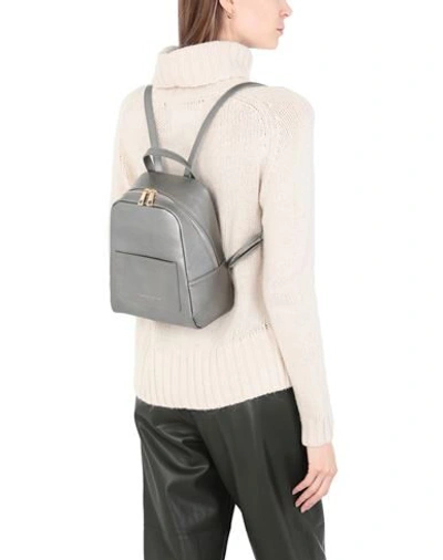 Shop Tuscany Leather Backpacks In Silver