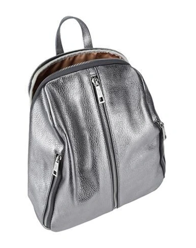 Shop Tuscany Leather Backpacks In Silver