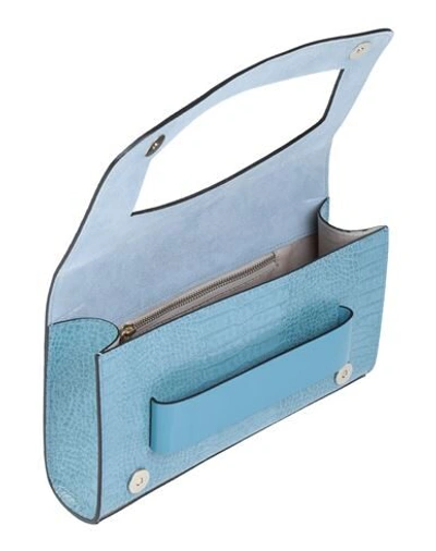 Shop B'mor Handbags In Sky Blue