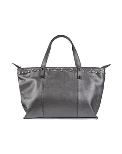 Shop Campomaggi Handbags In Lead