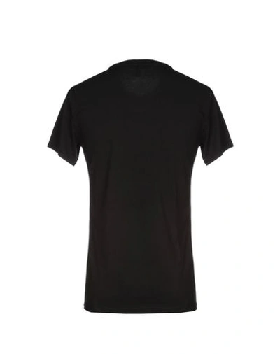 Shop Frankie Morello Sexywear T-shirts In Black