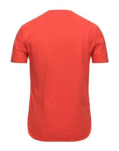 Shop Cruna Man T-shirt Orange Size Xl Cotton