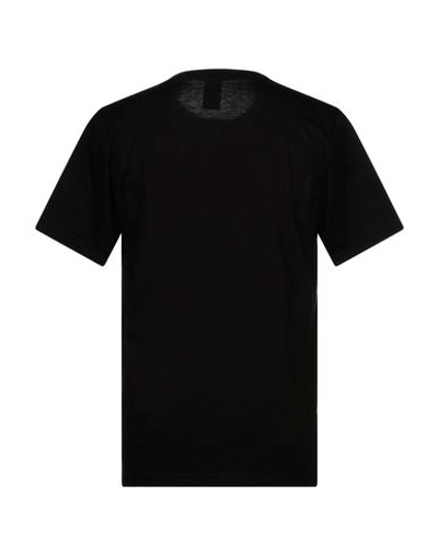 Shop Mira Visionary Concept T-shirts In Black