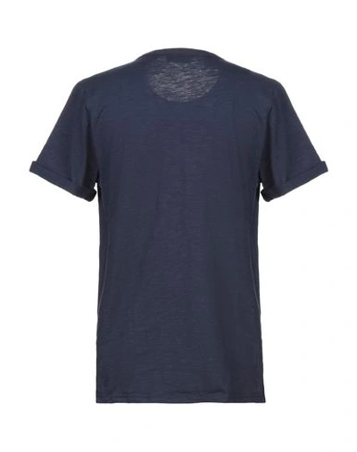 Shop Minimum Man T-shirt Midnight Blue Size S Cotton