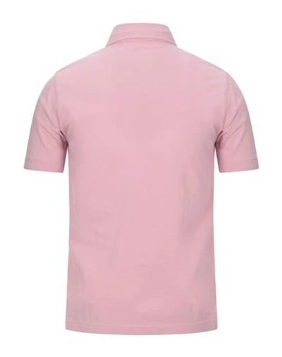Shop Altea Man Polo Shirt Pink Size S Cotton