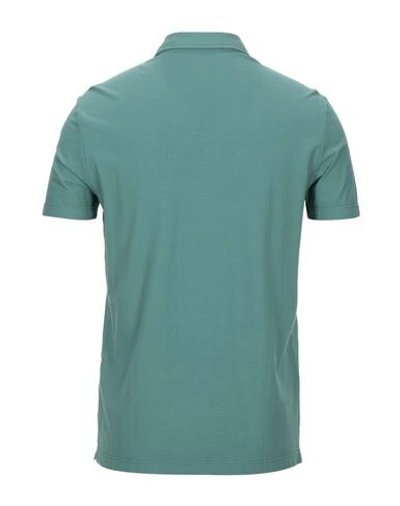 Shop Altea Man Polo Shirt Emerald Green Size S Cotton
