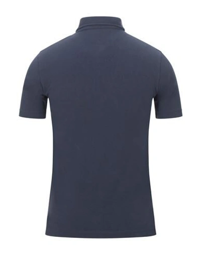 Shop Altea Man Polo Shirt Midnight Blue Size Xxs Cotton