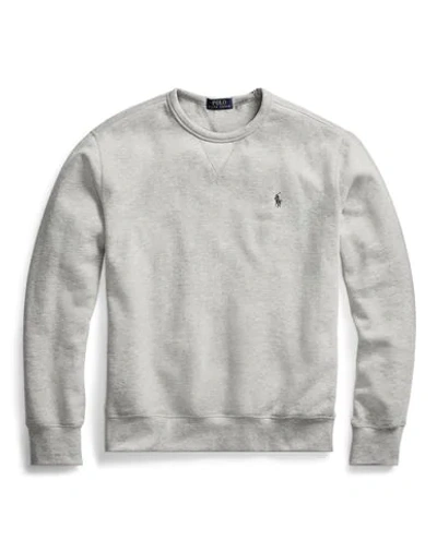 Shop Polo Ralph Lauren Sweatshirts In Grey
