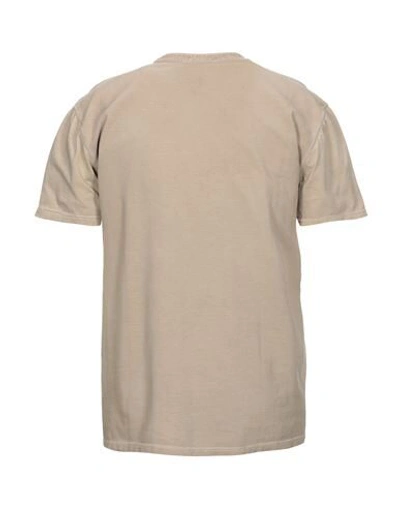 Shop Diktat T-shirts In Khaki