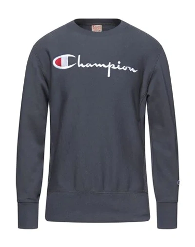 Shop Champion Sweatshirts In Lead