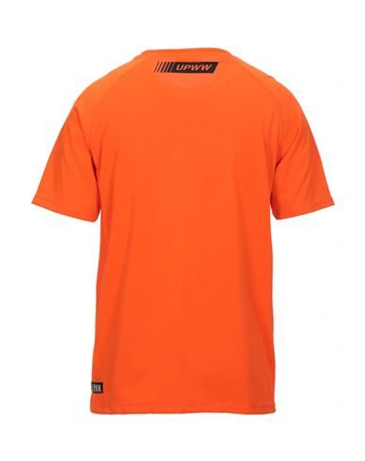 Shop Upww U. P.w. W. Man T-shirt Orange Size S Polyester