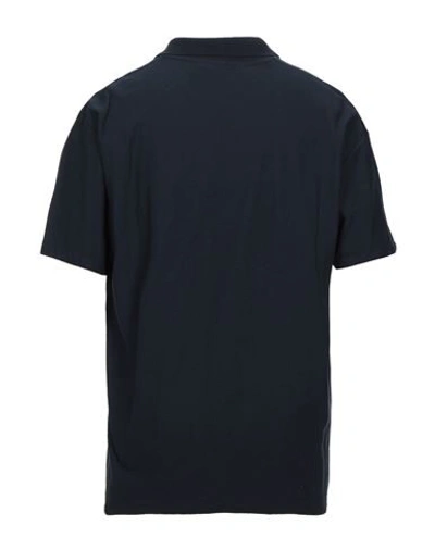 Shop Roberto Collina Polo Shirts In Dark Blue