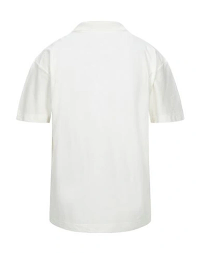 Shop Roberto Collina Polo Shirts In Ivory