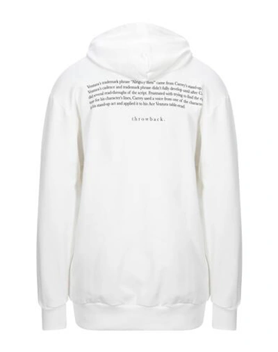 Shop Throwback Sweatshirts In White