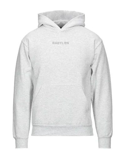 Shop Babylon La Sweatshirts In Light Grey