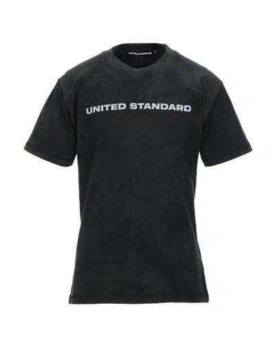 Shop United Standard T-shirts In Black