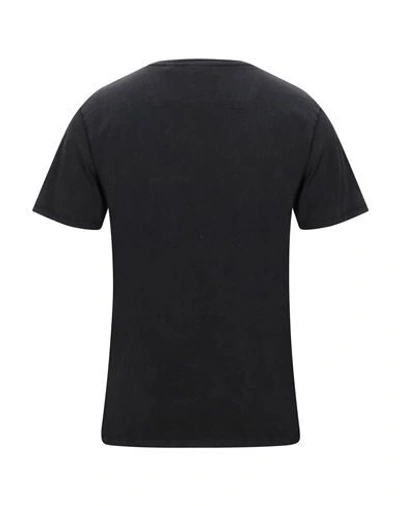 Shop Guess Man T-shirt Black Size Xs Cotton