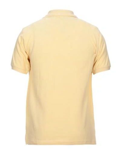 Shop Hardy Crobb's Man Polo Shirt Light Yellow Size Xl Cotton