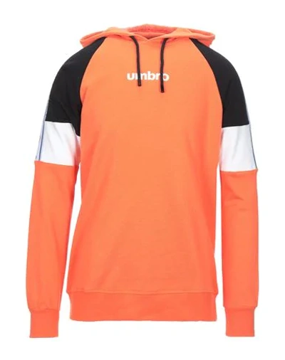 Shop Umbro Sweatshirts In Orange