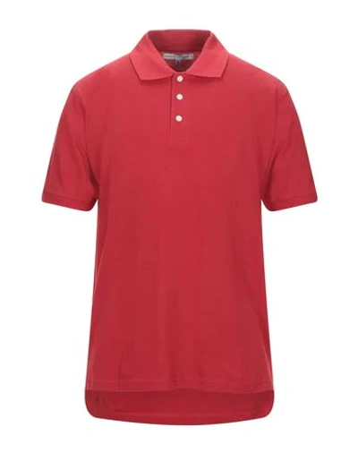 Shop Hardy Crobb's Polo Shirts In Red