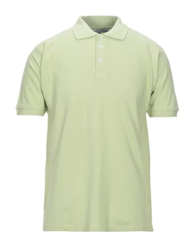 Shop Hardy Crobb's Man Polo Shirt Light Green Size L Cotton