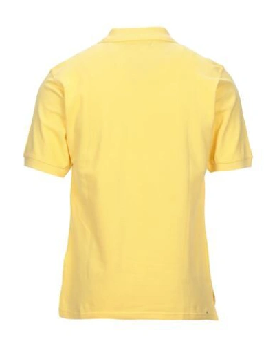 Shop Hardy Crobb's Man Polo Shirt Yellow Size M Cotton