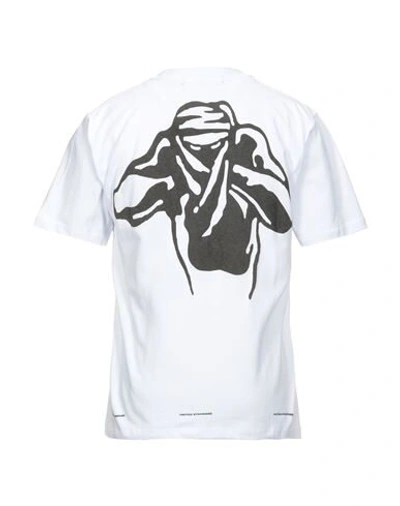 Shop United Standard Man T-shirt White Size S Cotton