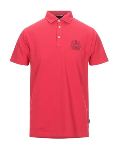 Shop Aquascutum Polo Shirt In Red