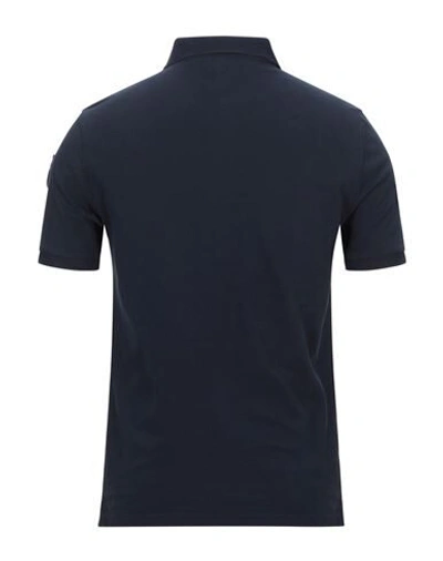 Shop Blauer Polo Shirts In Dark Blue