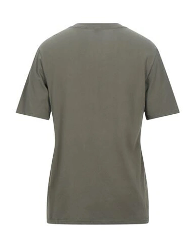 Shop Herschel Supply Co . Man T-shirt Military Green Size 36 Cotton