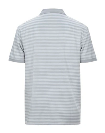Shop Andrea Fenzi Polo Shirts In Grey