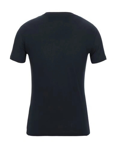 Shop Armani Exchange Man T-shirt Midnight Blue Size S Cotton