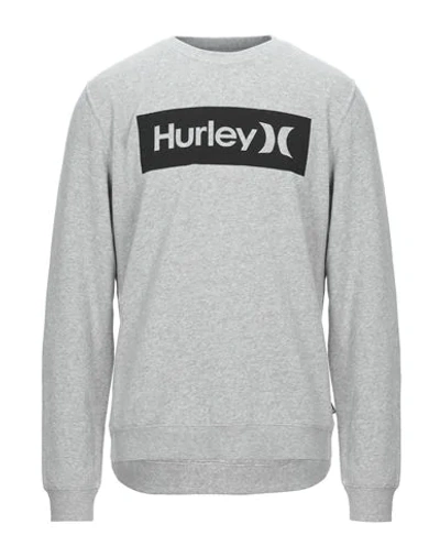 Shop Hurley Sweatshirts In Grey