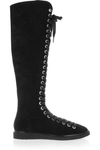 ALEXANDER WANG Emanuel Suede Knee Boots