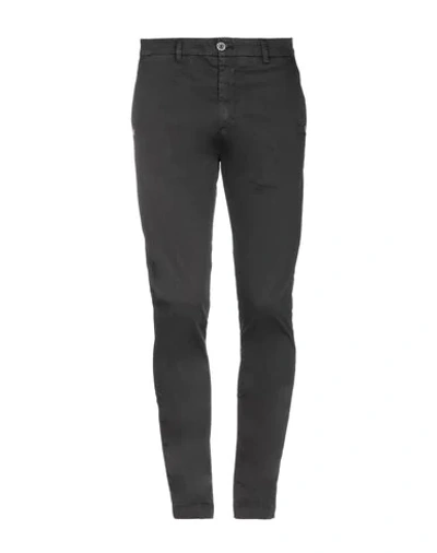 Shop Eredi Del Duca Casual Pants In Black