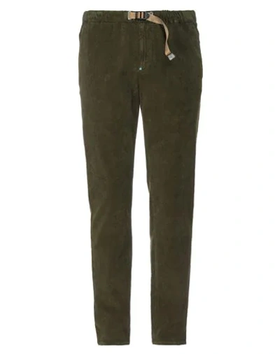 Shop White Sand 88 Pants In Military Green