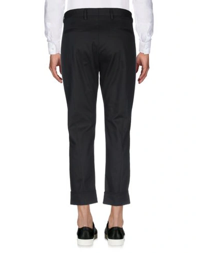 Shop Officina 36 Casual Pants In Black