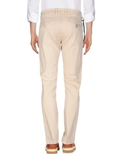 Shop Modfitters Man Pants Beige Size 32 Cotton, Elastane