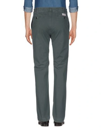 Shop Jeckerson Casual Pants In Military Green