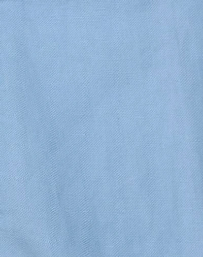 Shop Incotex Man Pants Sky Blue Size 30 Linen, Cotton