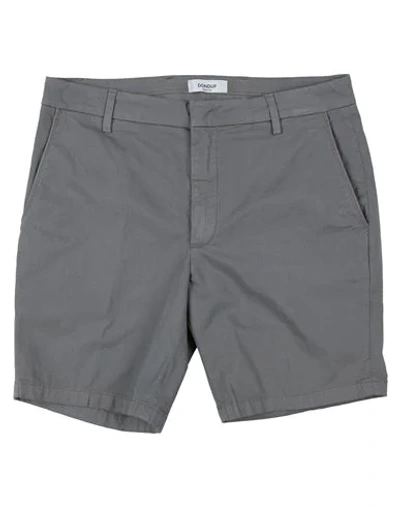 Shop Dondup Shorts & Bermuda Shorts In Grey