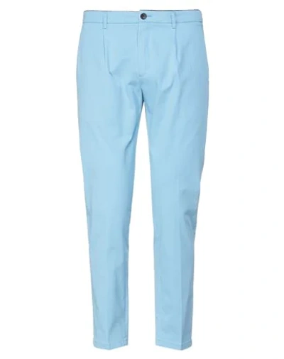 Shop Department 5 Man Pants Sky Blue Size 30 Cotton, Elastane