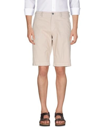 Shop 40weft Man Shorts & Bermuda Shorts Beige Size 42 Cotton