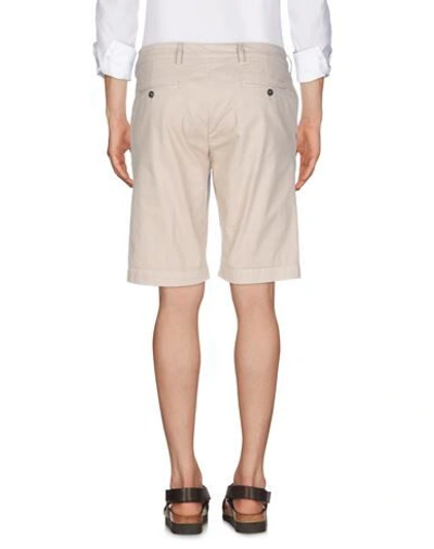 Shop 40weft Man Shorts & Bermuda Shorts Beige Size 42 Cotton