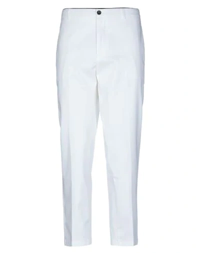 Shop Department 5 Man Pants Ivory Size 31 Cotton, Elastane In White